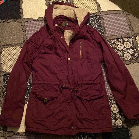 Jackets & Blazers - Maroon womens coat